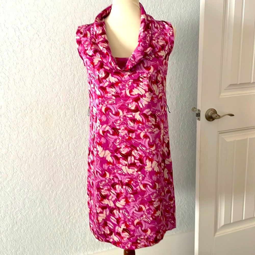 ANN Taylor Loft pink dress. Size 2